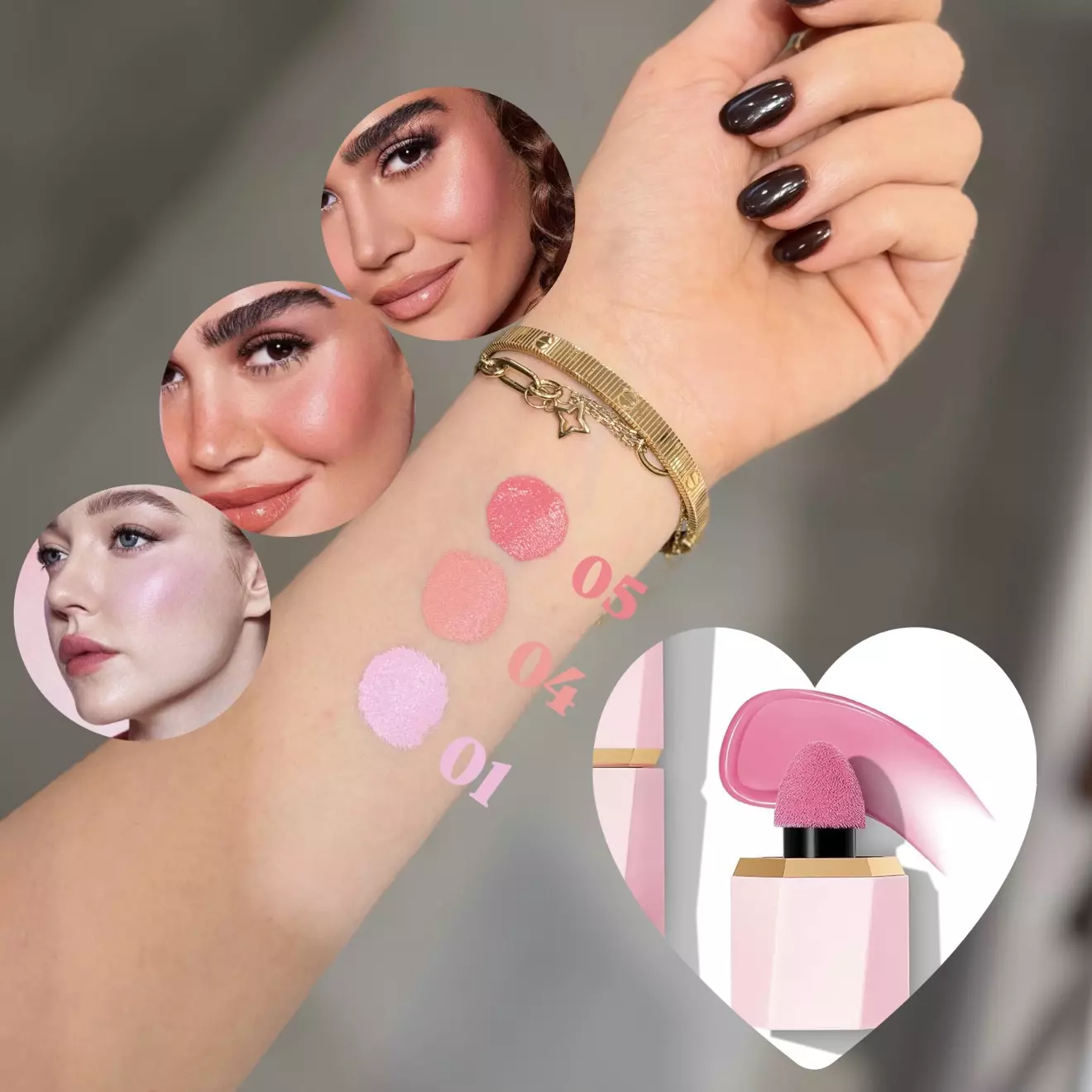 رژگونه مایع مات prozonix