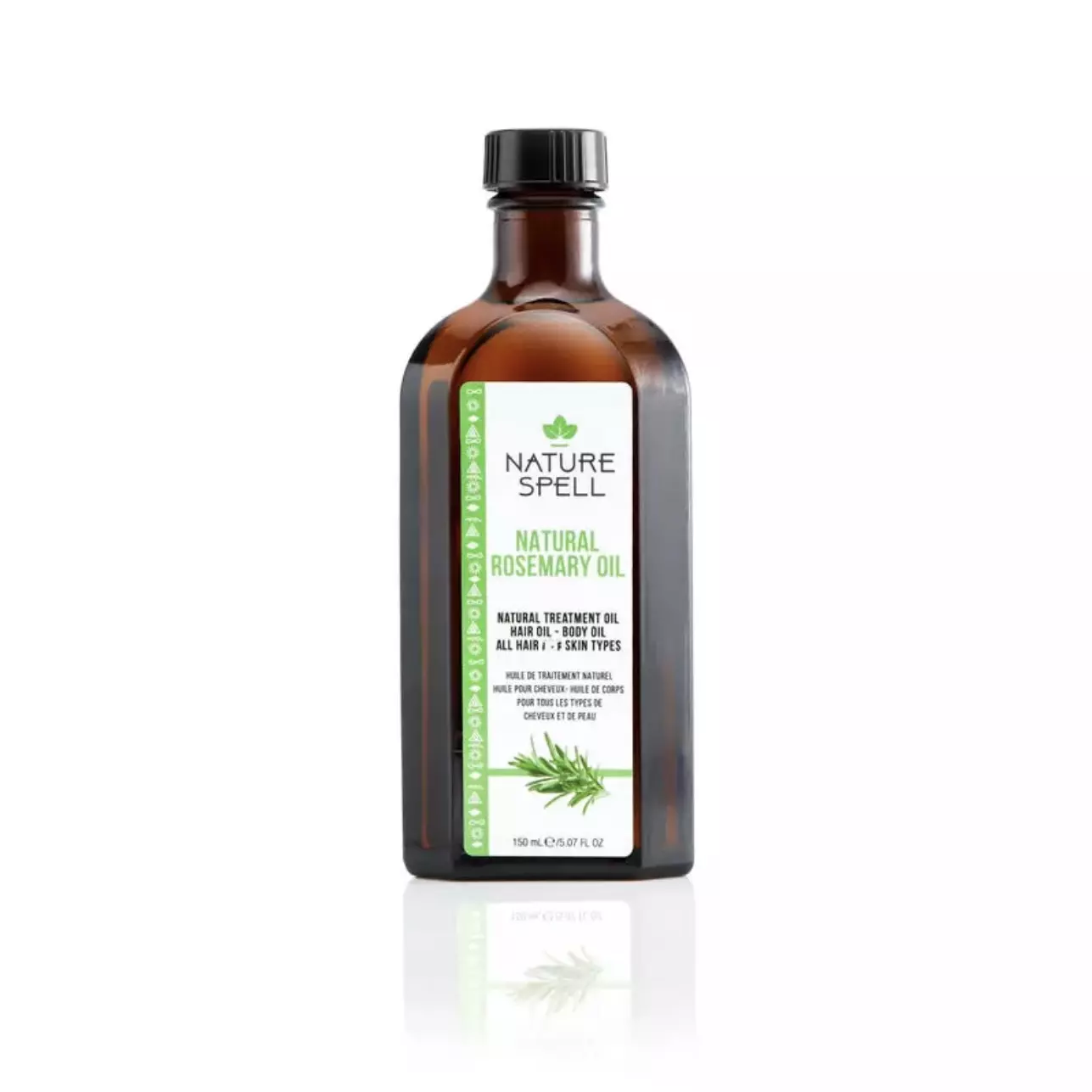 روغن رزماری نیچر اسپل برای مو و پوست 150 میل Nature Spell Rosemary Oil For Hair & Skin