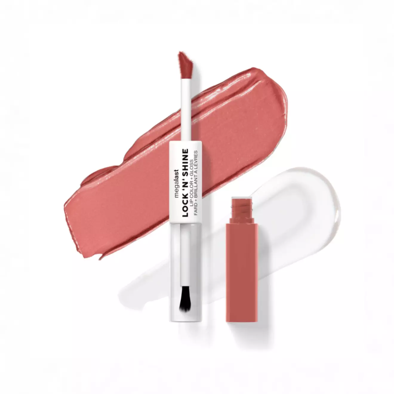 رژلب مایع دوطرفه وت اند وایلد nude illusion