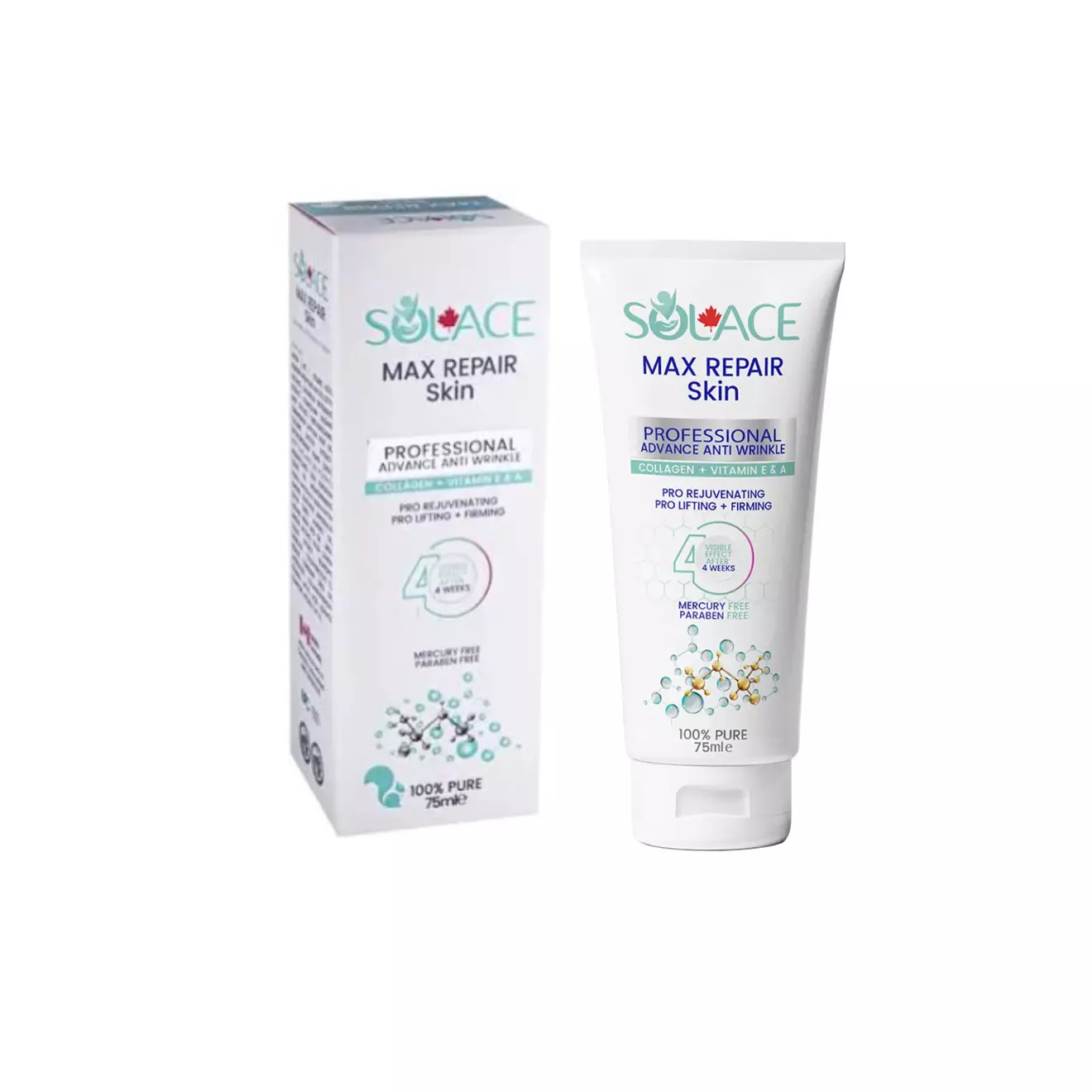 کرم مکس ریپیر آبرسان جوانساز سولس مدل Max repair skin