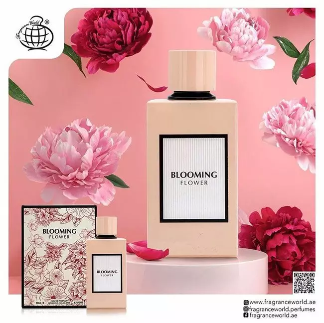ادکلن فرگرنس ورد بلومینگ فلاور Fragrance World Blooming Flower