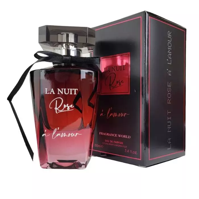 ادکلن فرگرنس ورد لا نویت رز ای لامور | Fragrance world La Nuit Rose A L’amour