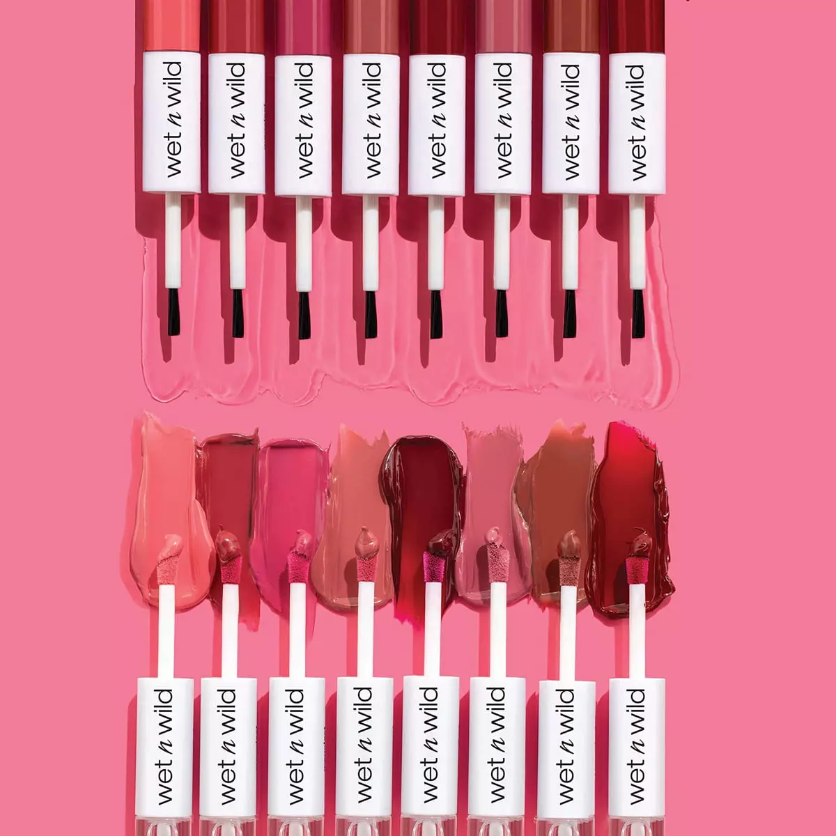 رژلب مایع دوطرفه وت اند وایلد la pink