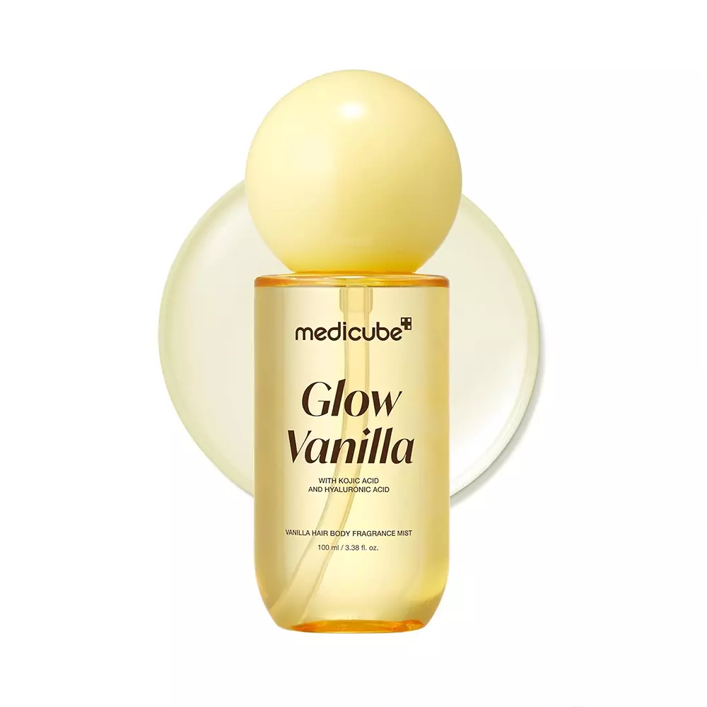 میست آبرسان و خوشبو کننده مو و بدن مدی کیوب با رایحه وانیل کارامل 100ml