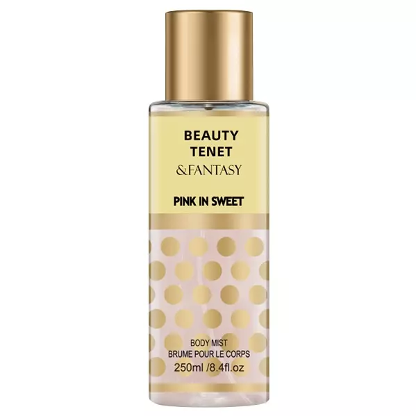 بادی اسپلش pink in sweet مدل beauty tenet