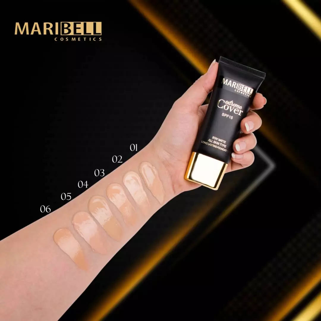 کرم پودر تیوپی مات مری بل MARIBELL