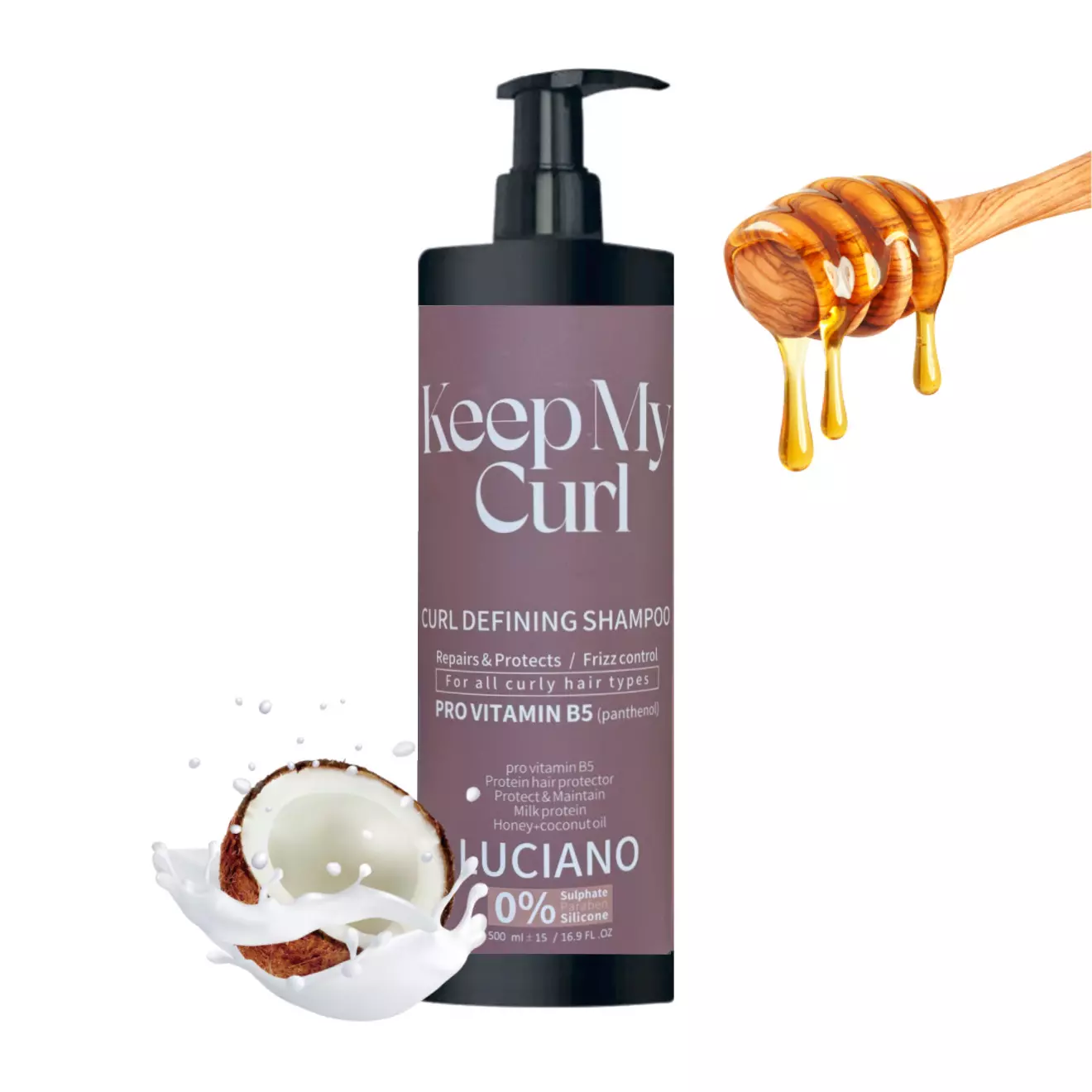 شامپو مو فر لوچانو Keep My Curl shampoo Luciano
