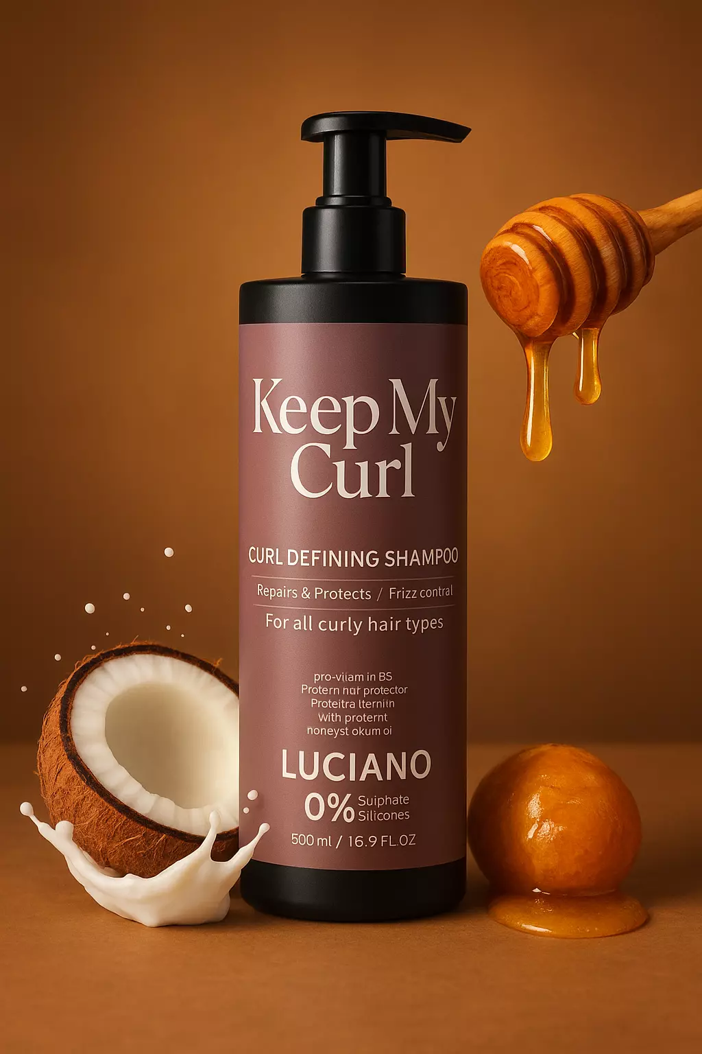 ماسک مو فر داخل حمام لوچانو Keep My Curl Luciano mask