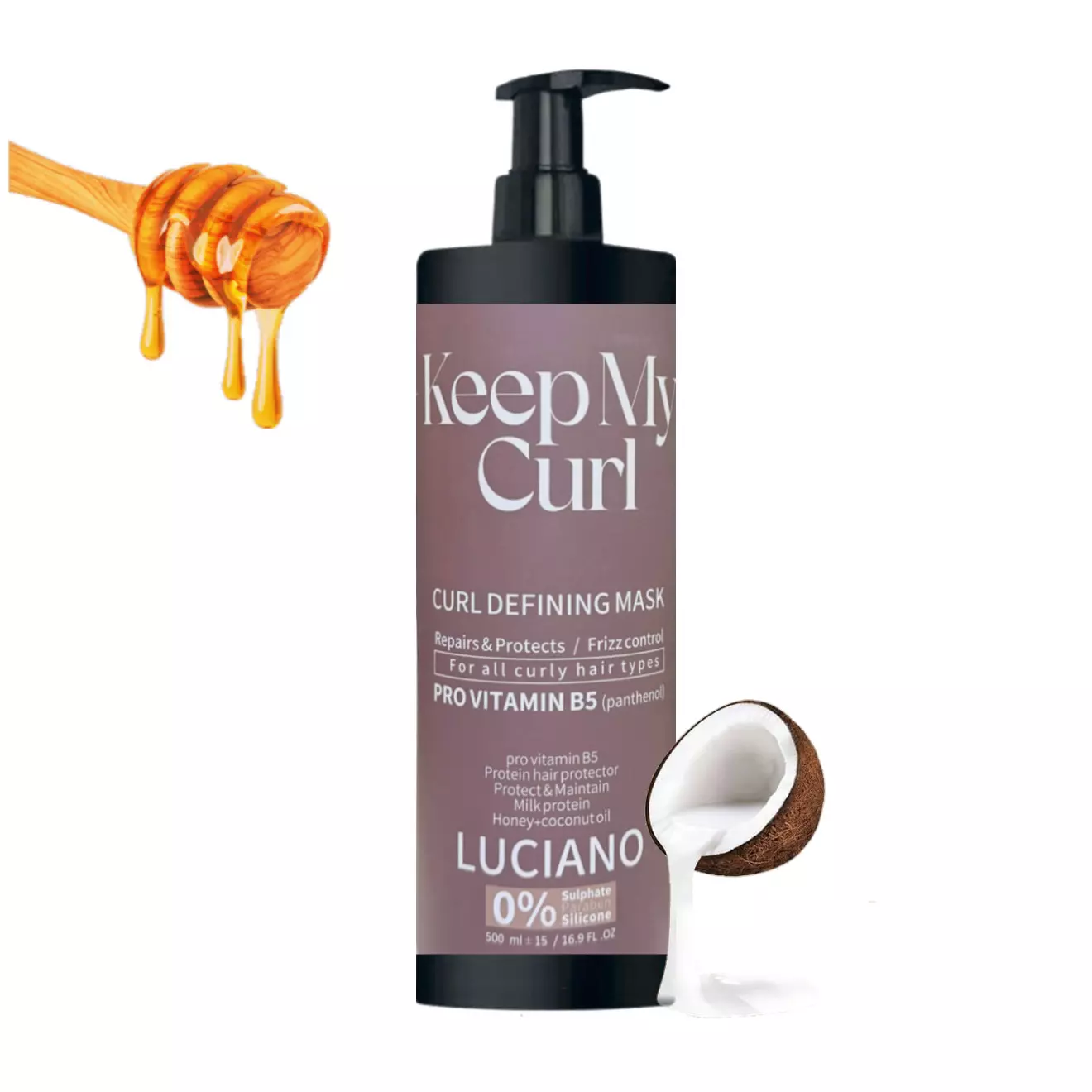 ماسک مو فر داخل حمام لوچانو Keep My Curl Luciano mask