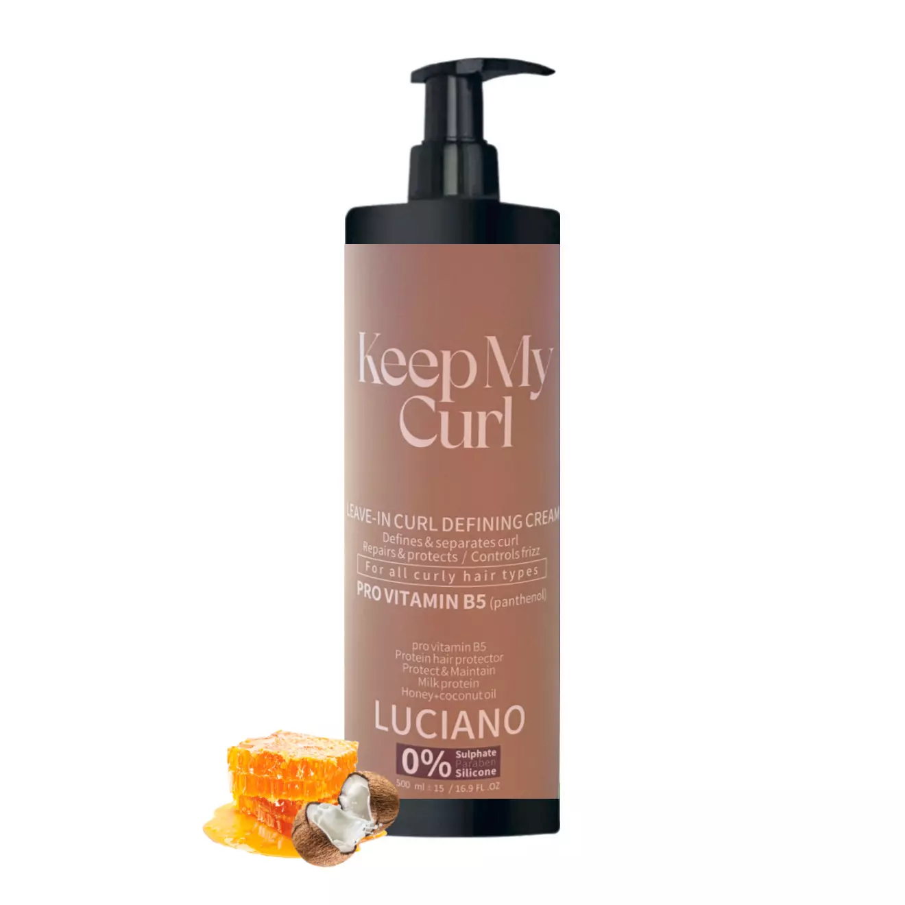 کرم حالت دهنده بعد از حمام موی فر لوچانو keep my curl cream Luciano