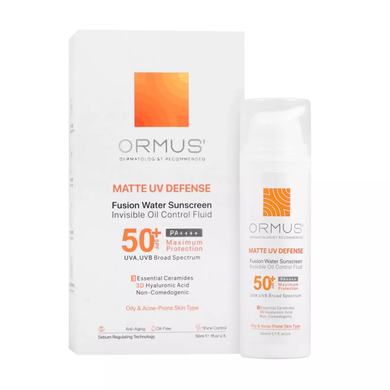 فلوئید ضد آفتاب مات اورموس