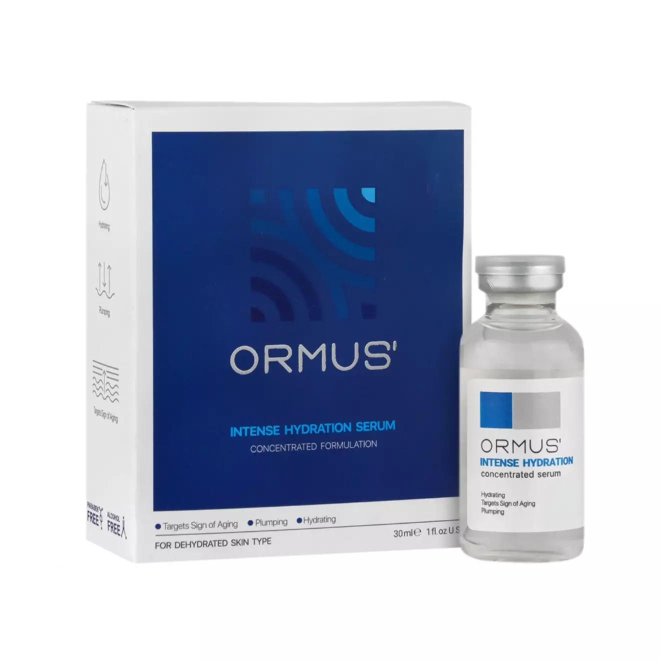 سرم آبرسان قوی Hydration اورموس مدل کنسانتره حجم 30 میل