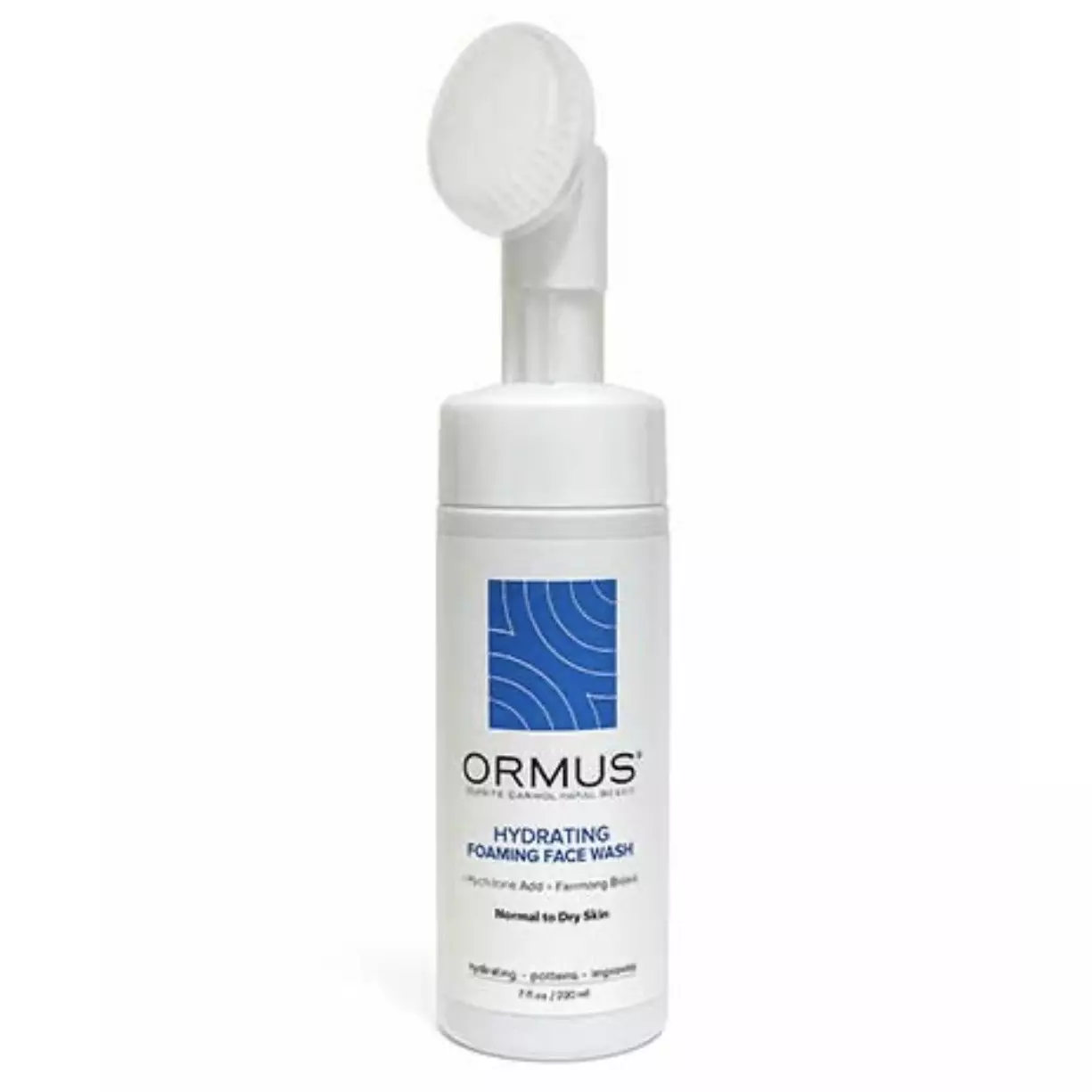 فوم شستشوی براش‌دار آبرسان اورموس مناسب پوست نرمال تا خشک