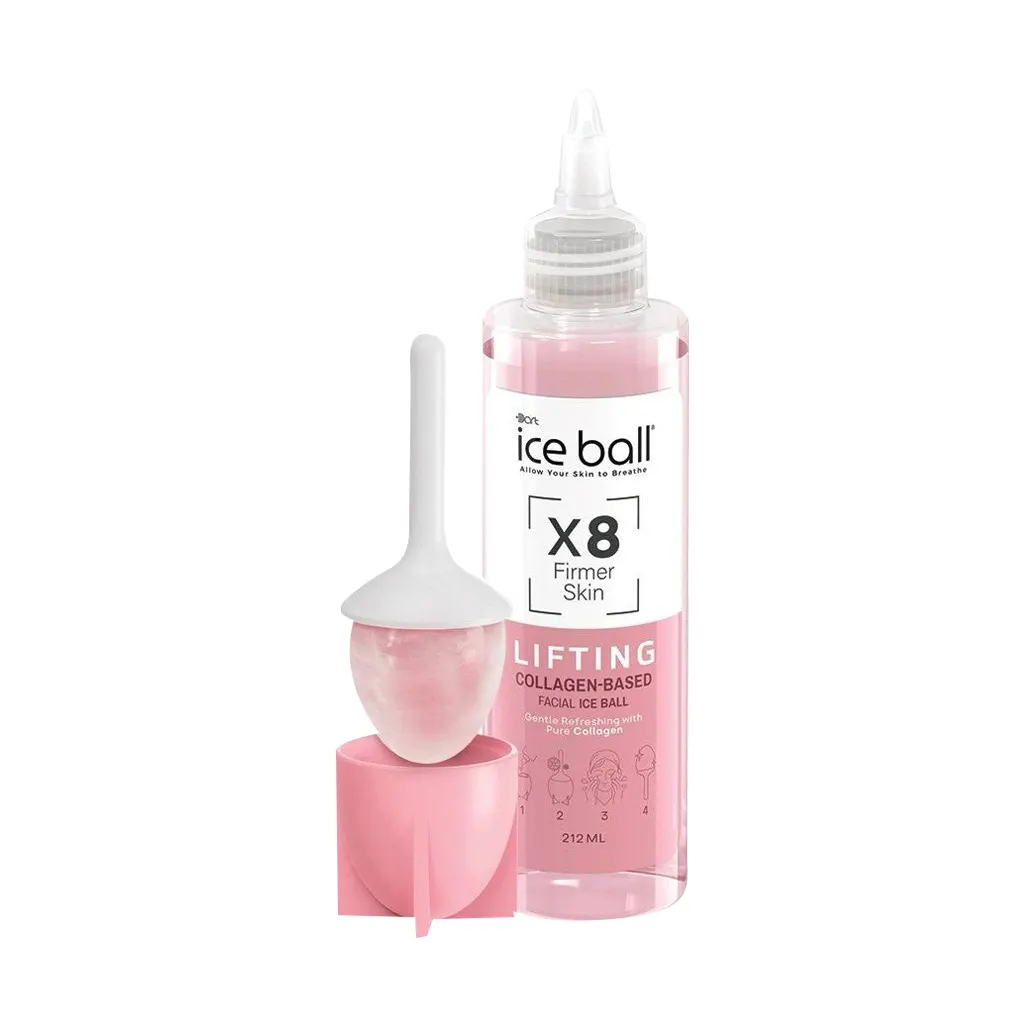 ژل آبرسان کلاژن لیفتینگ صورت آیس بال