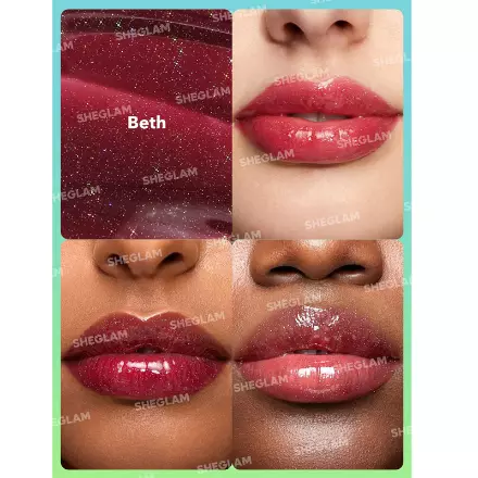 لیپ گلاس شیگلم SHEGLAM کالکشن ریک و مورتی Rick & Morty رنگ Beth