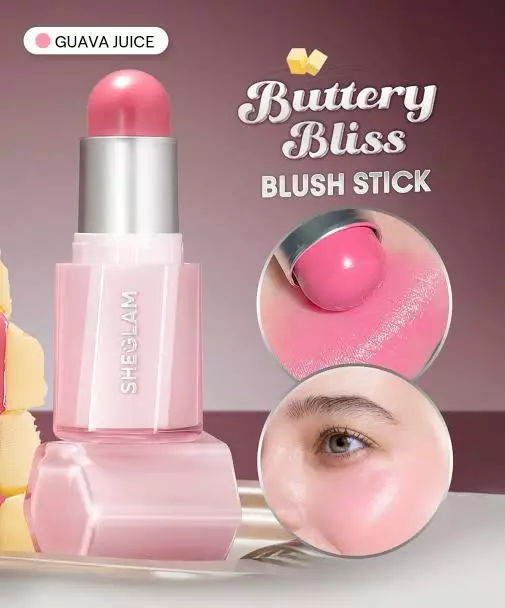 رژگونه استیکی شیگلم مدل کره ای Buttery Bliss Blush Stick رنگ guava juice