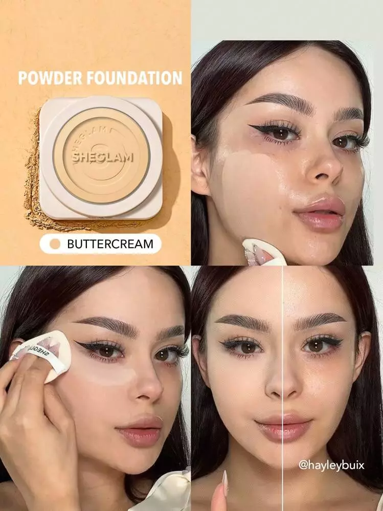 پنکک کرم پودری شیگلم رنگ buttercream