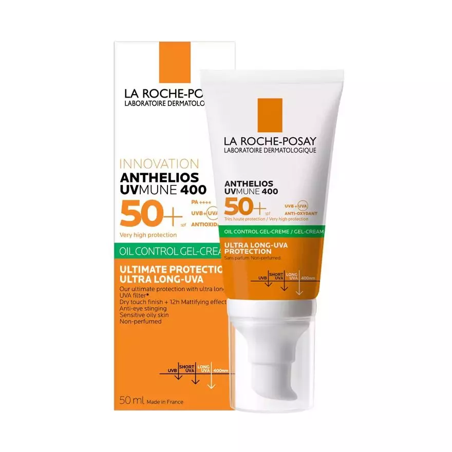 ضد آفتاب بیرنگ مات کننده لاروش پوزای La Roche Posay Anthelios Gel-Cream Spf 50