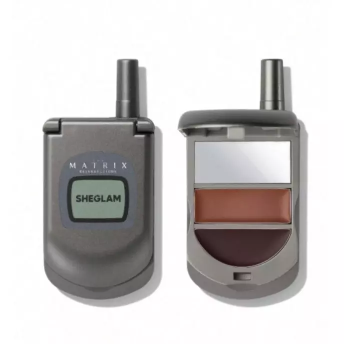 روژگونه دورنگ ماتریکس شیگلم (going digital two tone blush sheglam)