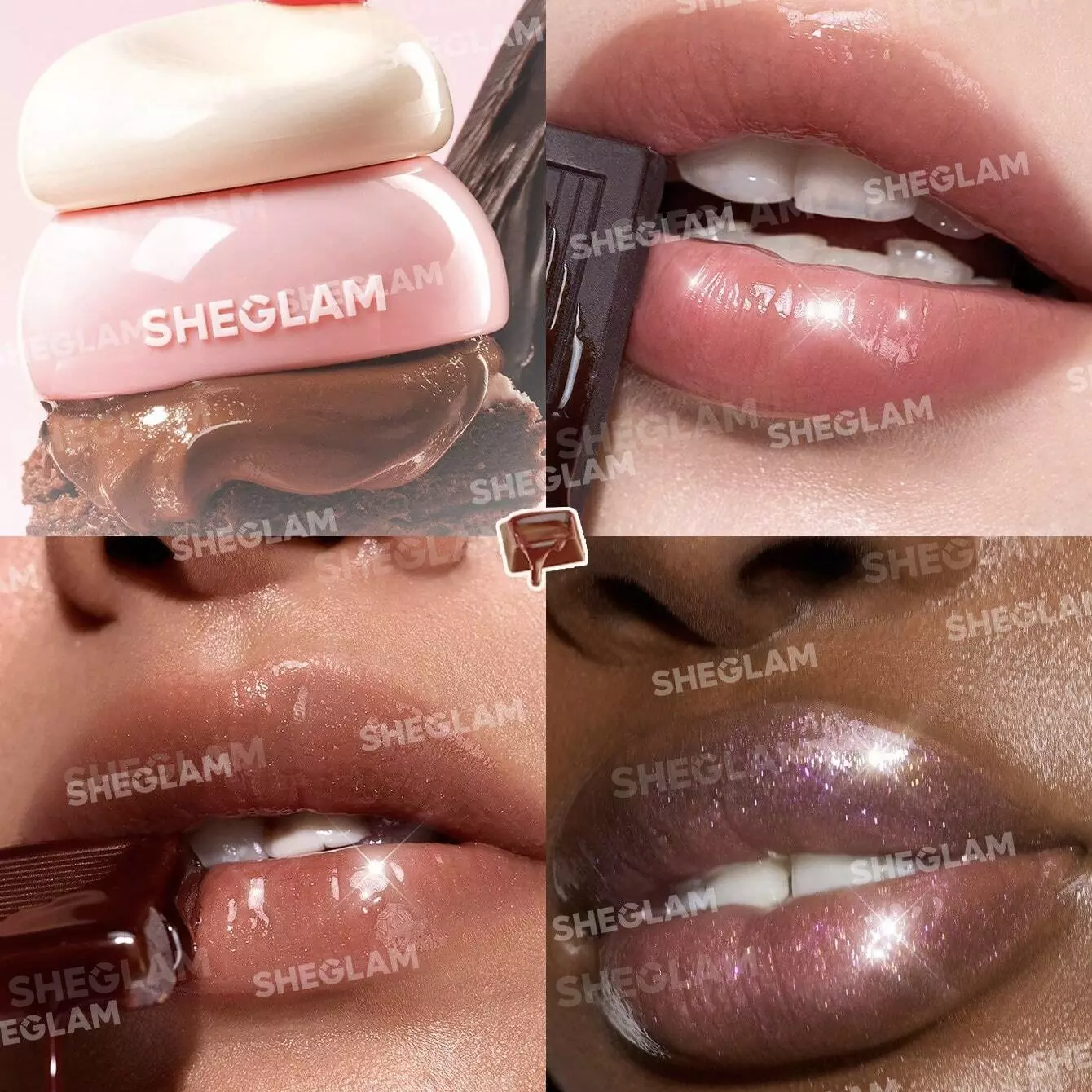 مربای لب شیگلم رنگ choco cream