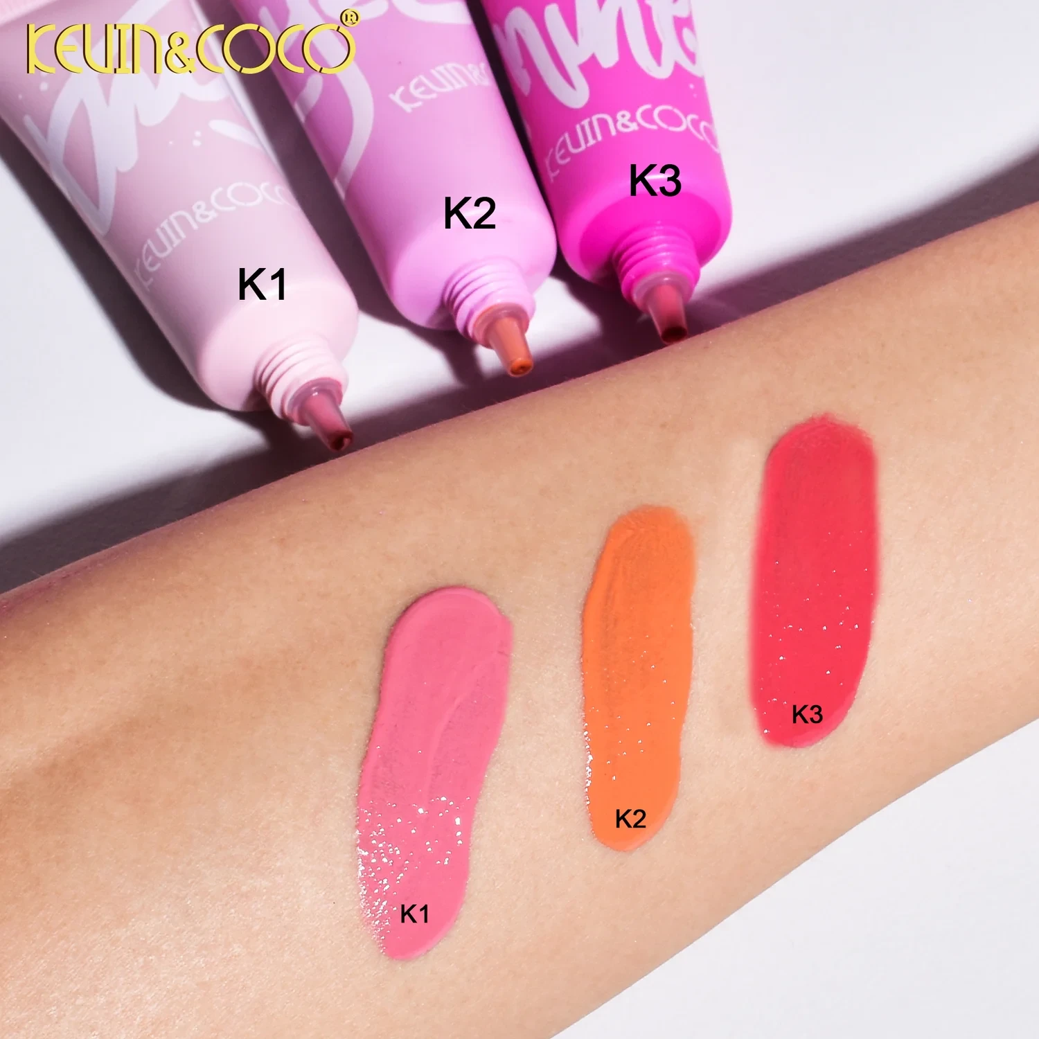 رژگونه مایع kevin coco