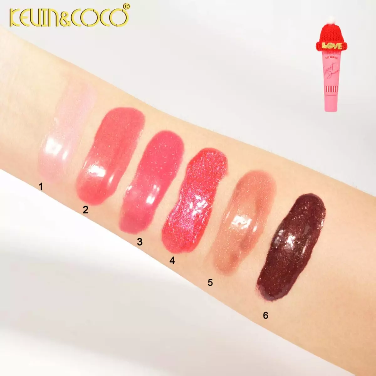 لیپ گلاس sweet dream kevin coco