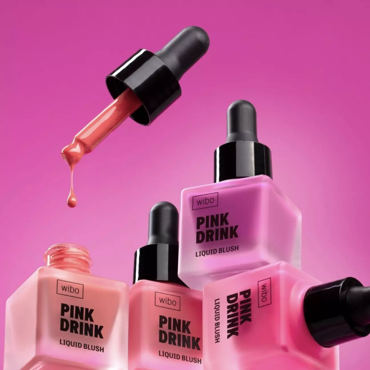 رژگونه مایع PINK DRINK ویبو Wibo
