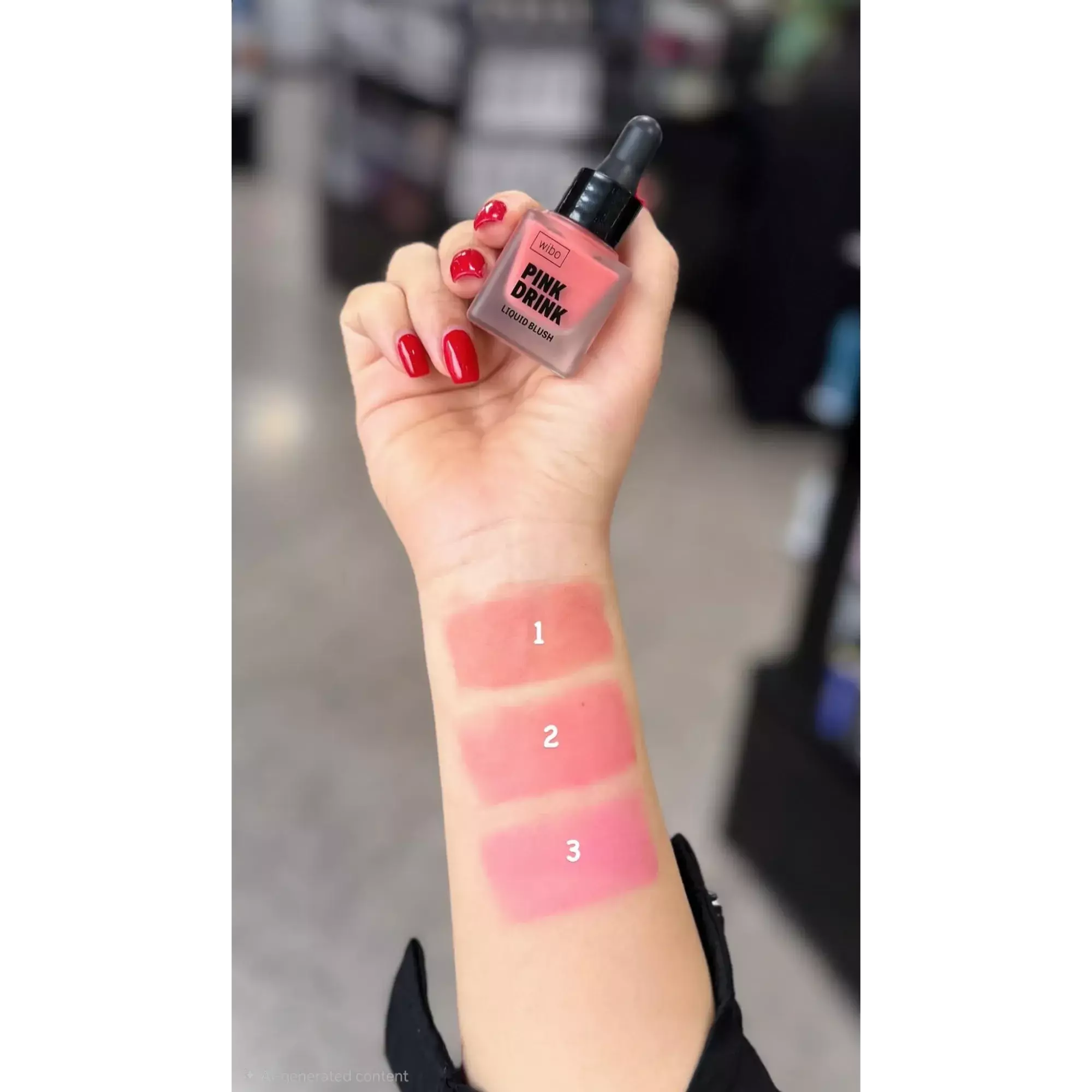 رژگونه مایع PINK DRINK ویبو Wibo