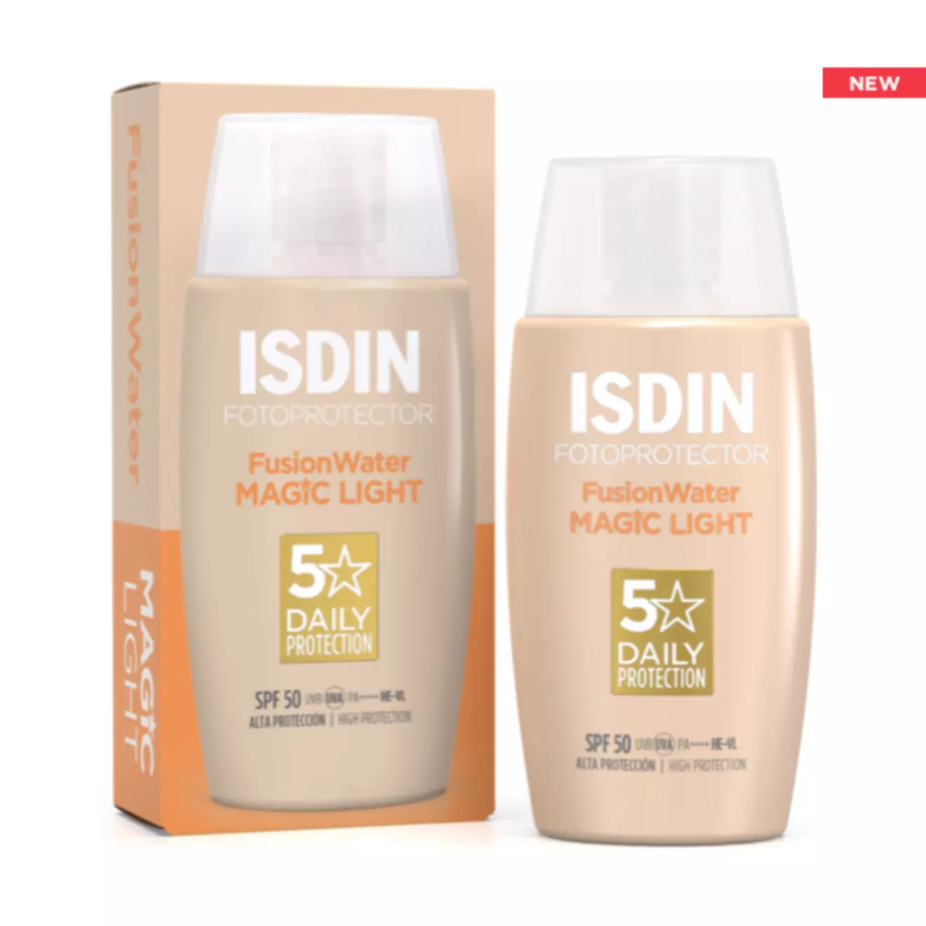 ضد آفتاب لایت LIGHT ایزدین فیوژن واتر ISDIN Fusion Water