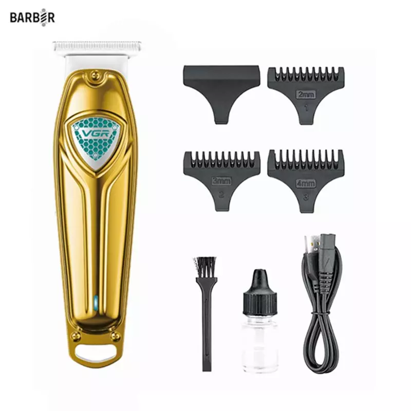 ماشین اصلاح سر و صورت VGR V-911خط زن و صفر زن وی جی آر مدل 911 گلد VGR V911