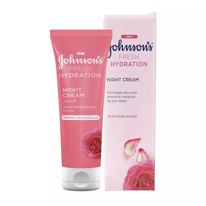 کرم مرطوب کننده شب جانسون مدل Refresh Hydration