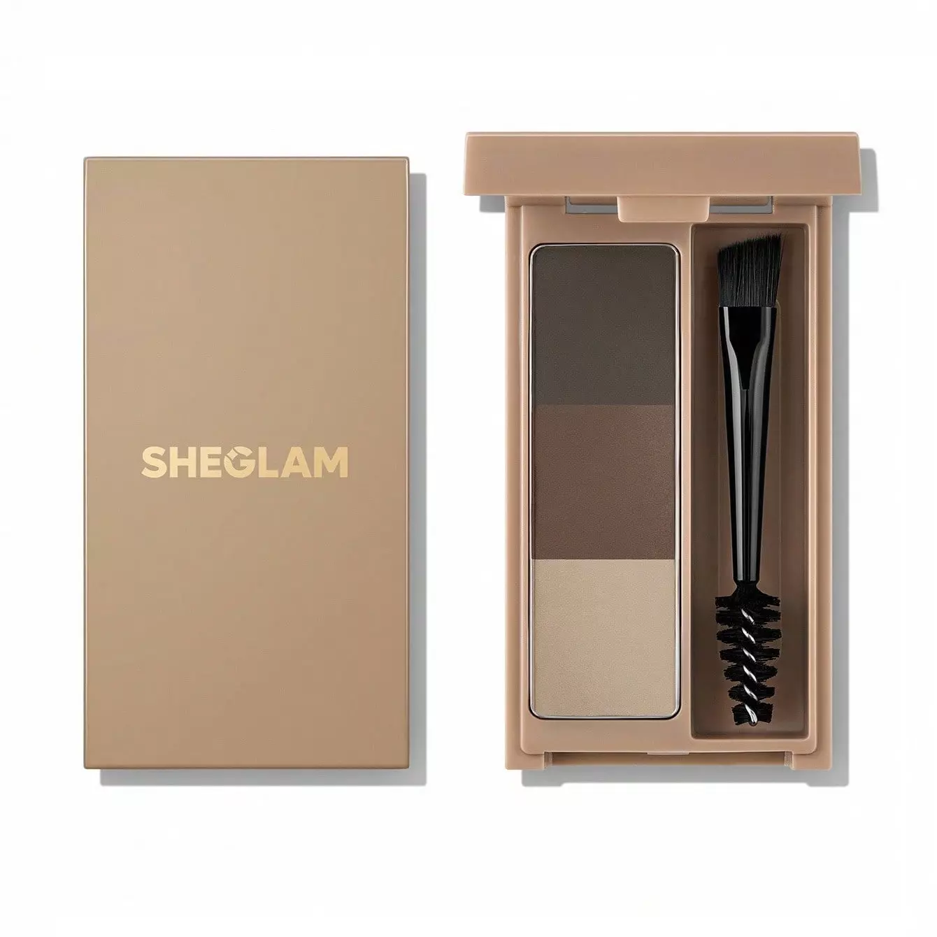 سایه ابرو شیگلم مدل Puff رنگ brown قهوه ای