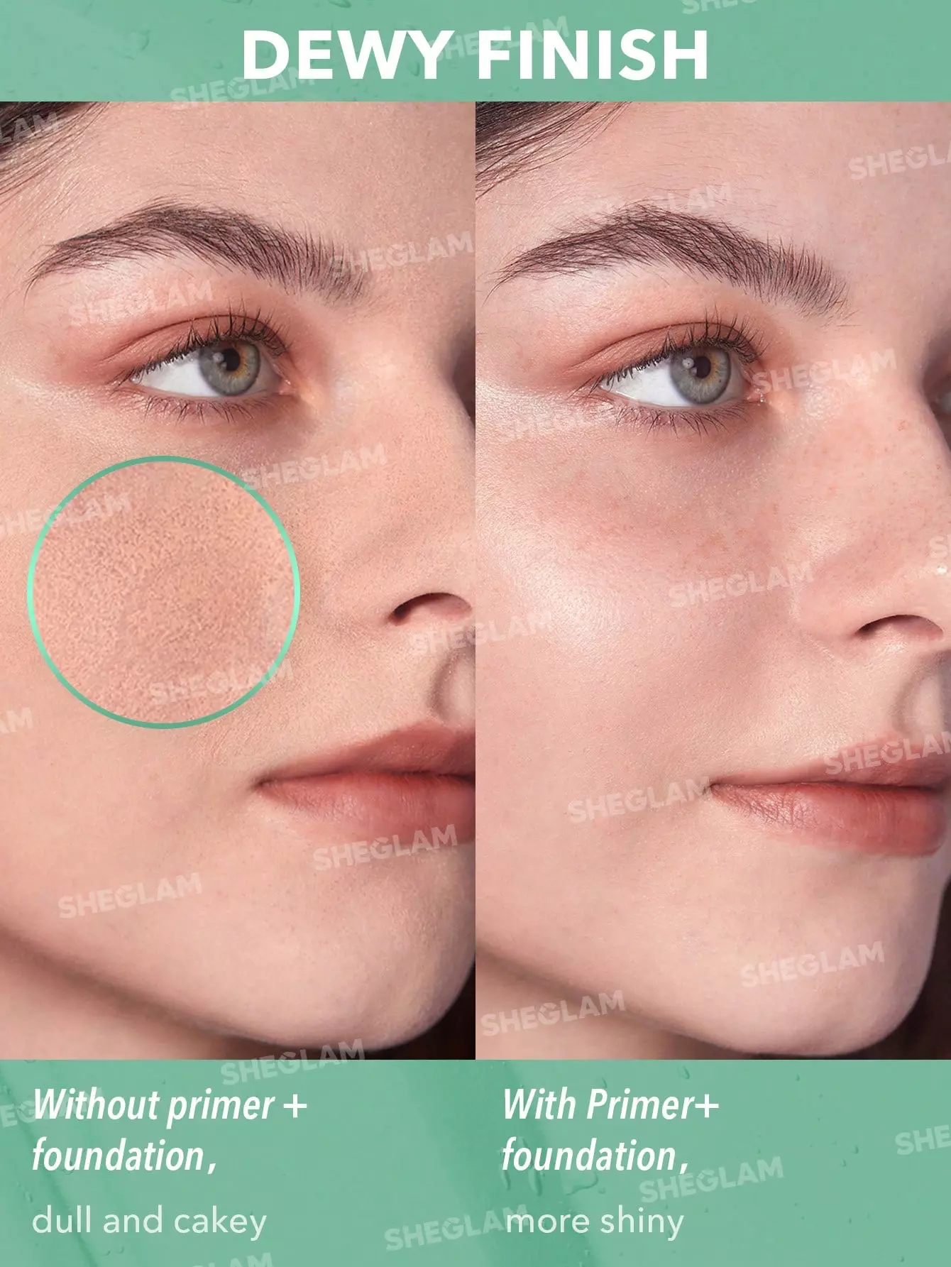 پرایمر سبز شیگلم مدل Good Grip Primer mint blue