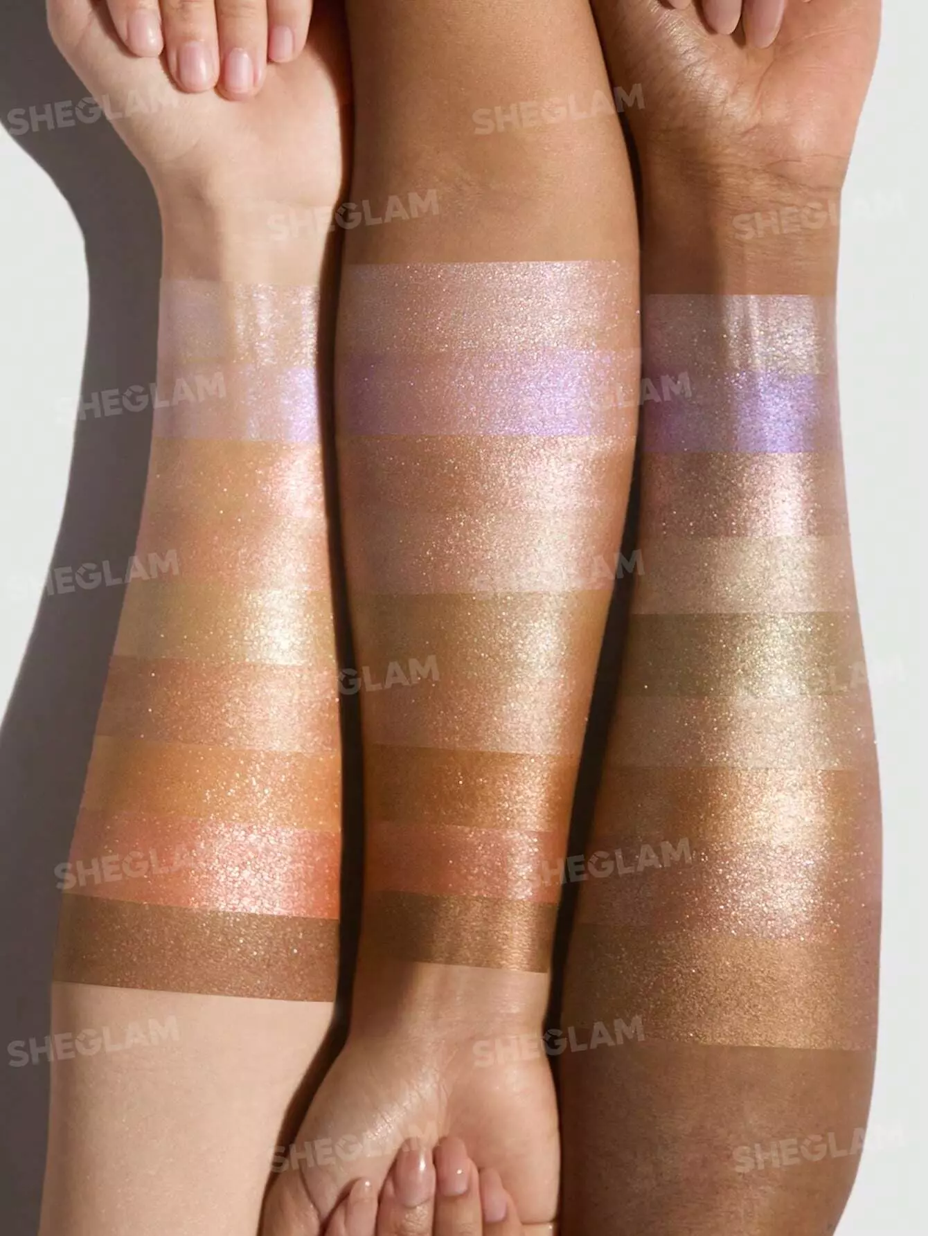 پالت سایه شیگلم 9 رنگ sheglam glimmer & gleam