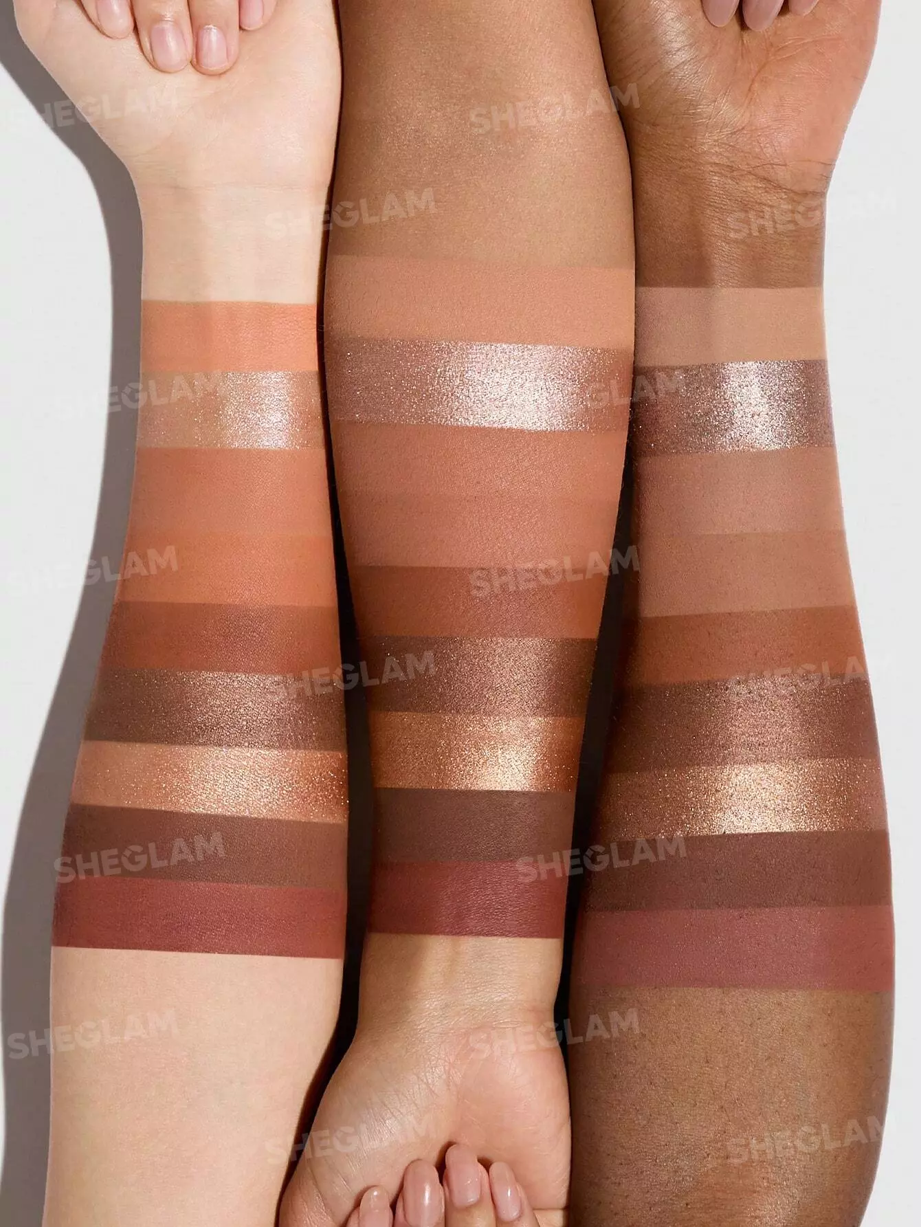 پالت سایه شیگلم 9 رنگ sheglam cinnamon spice