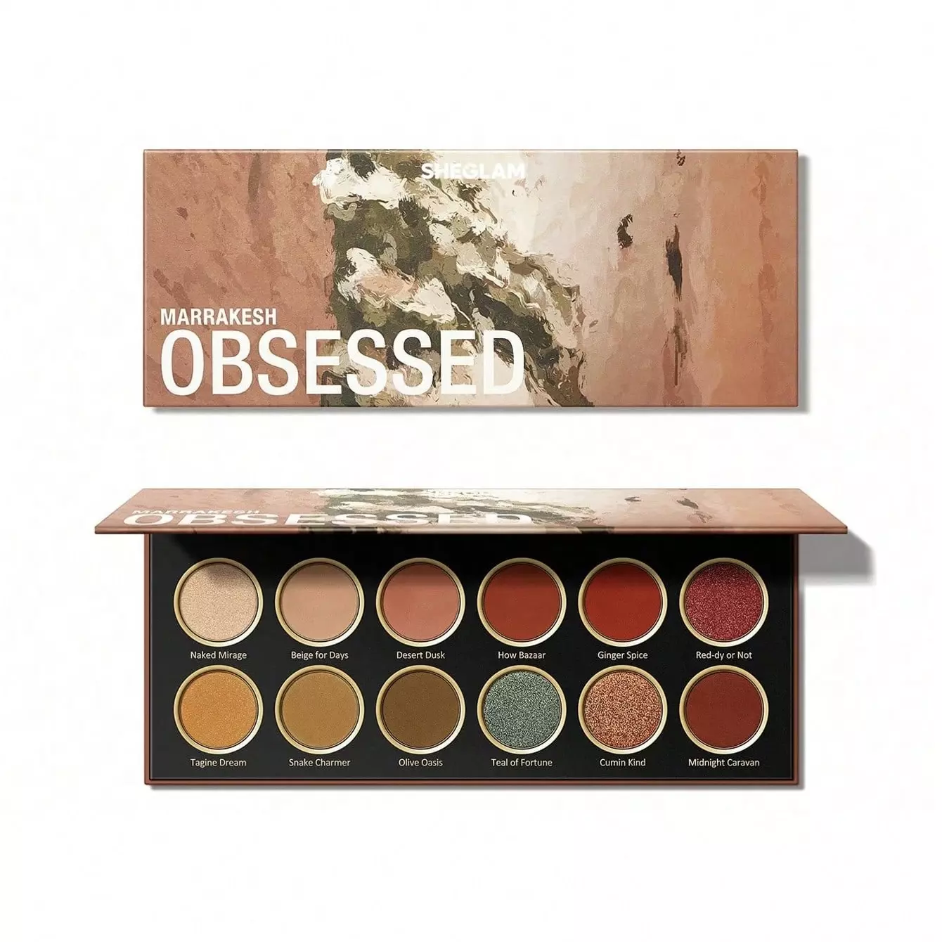 پالت سایه متالیک مراکش آبسد شیگلم Sheglam Marrakesh Obsesed Palette