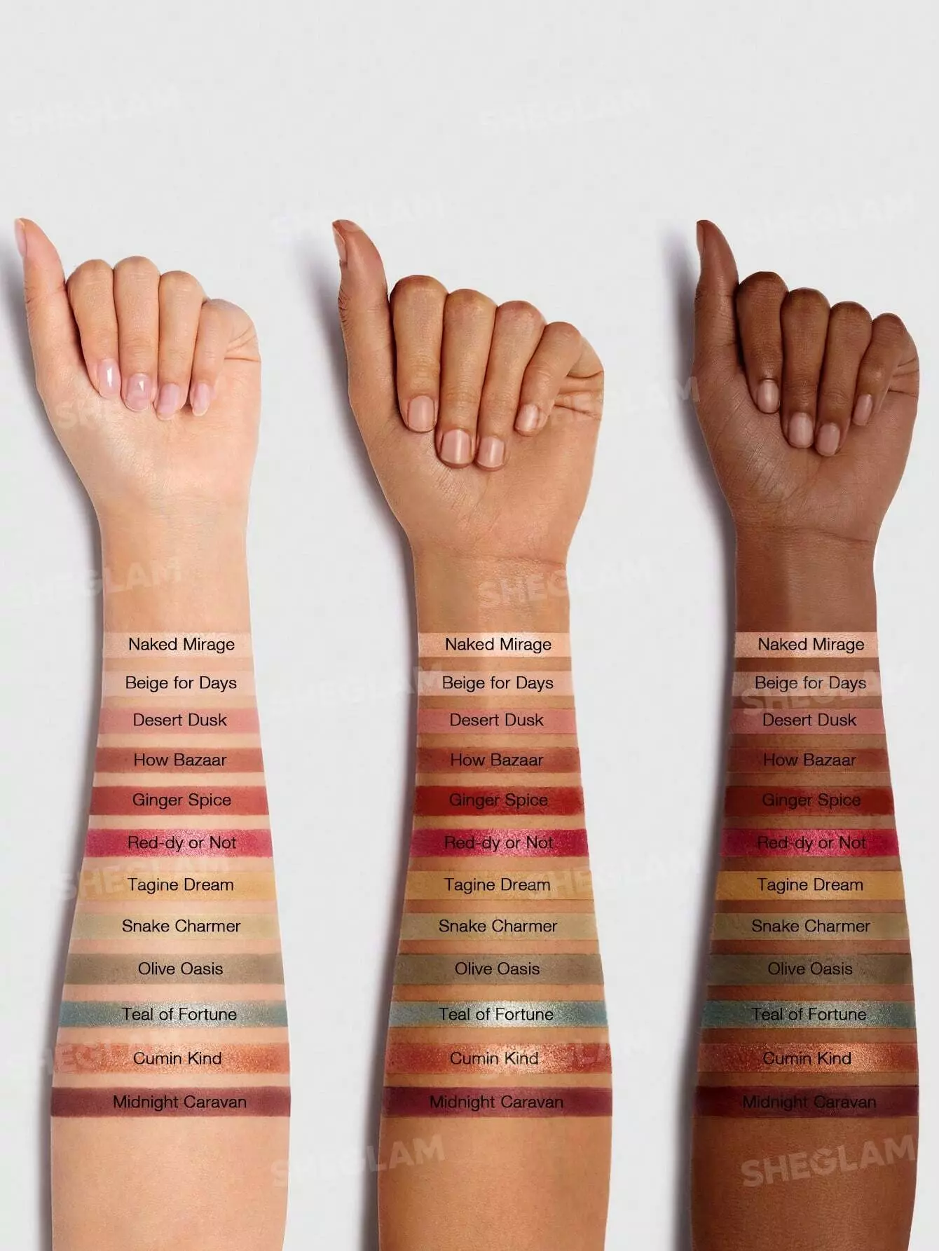 پالت سایه متالیک مراکش آبسد شیگلم Sheglam Marrakesh Obsesed Palette