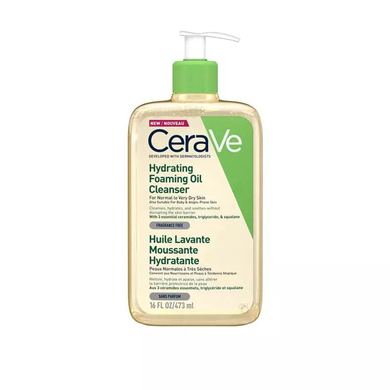 شوینده روغنی سراوی 473ml Cerave مناسب برای پوست های نرمال تا خشک