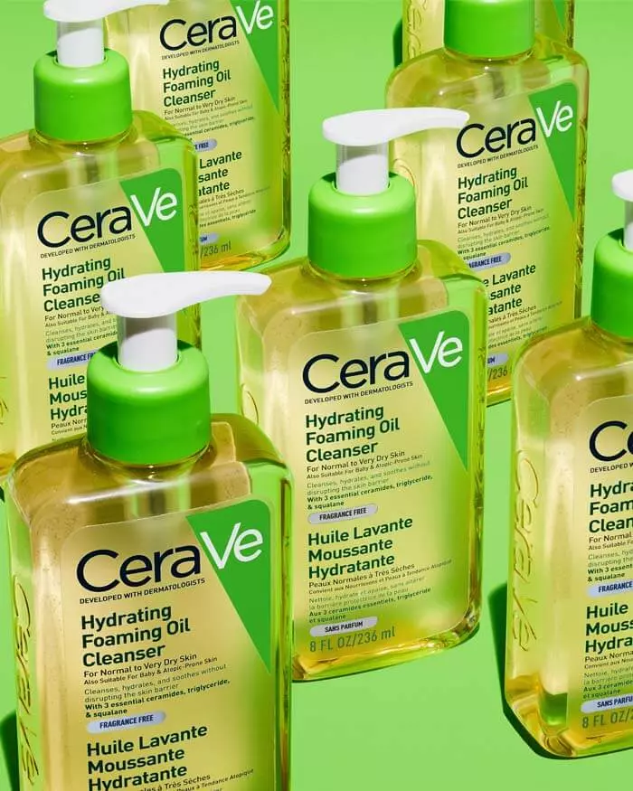 شوینده روغنی سراوی 473ml Cerave مناسب برای پوست های نرمال تا خشک