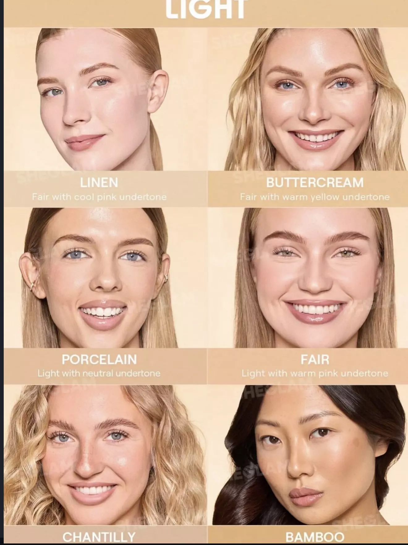 تینت پوست شیگلم Dew & Done spf 20 رنگ shell