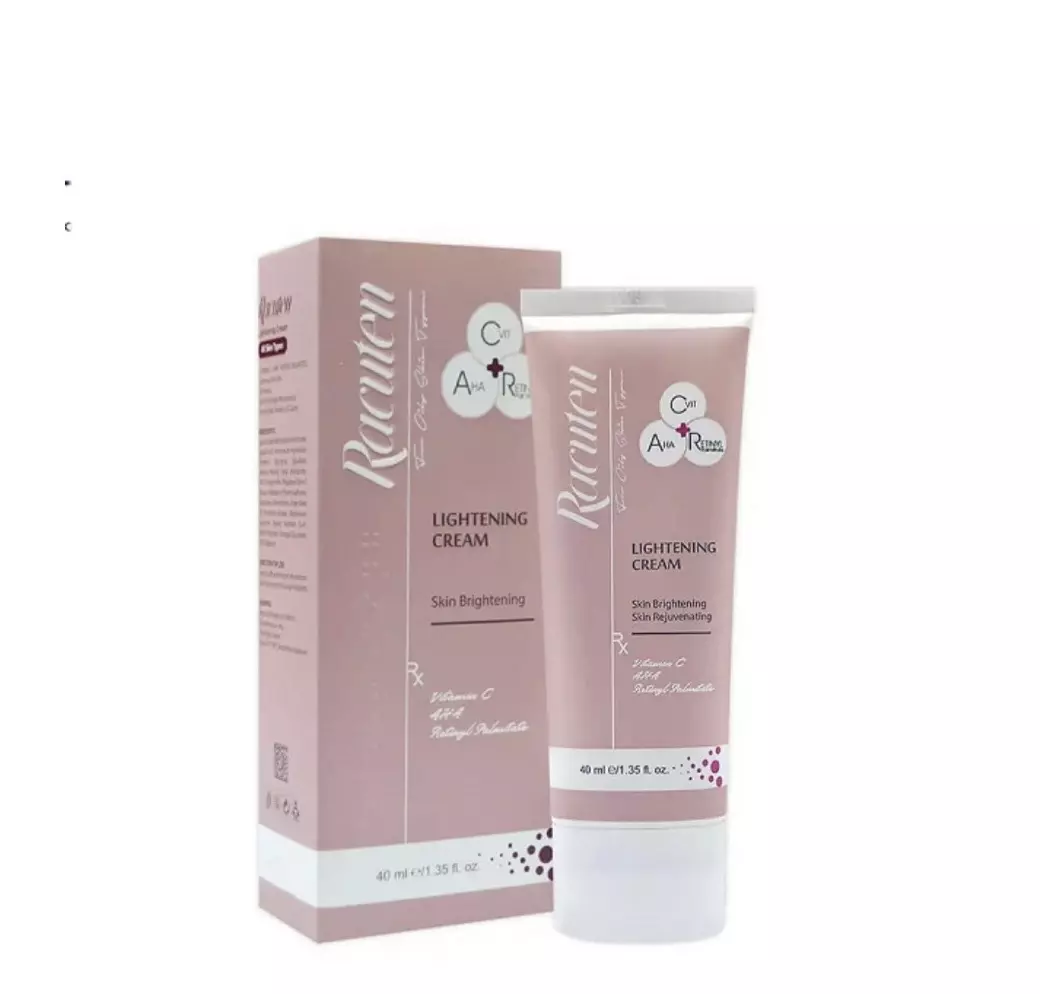 کرم روشن کننده پوست راکوتن مناسب انواع پوست Racuten Lightening Cream For All Skin Types