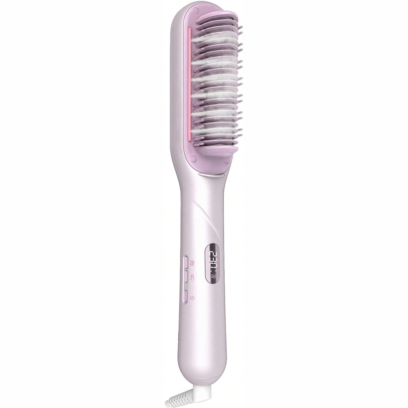 برس حرارتی بخار دار صاف کننده مو شیگلمSHEGLAM مدل Hydra Shot Steam Straightening Brush Pro