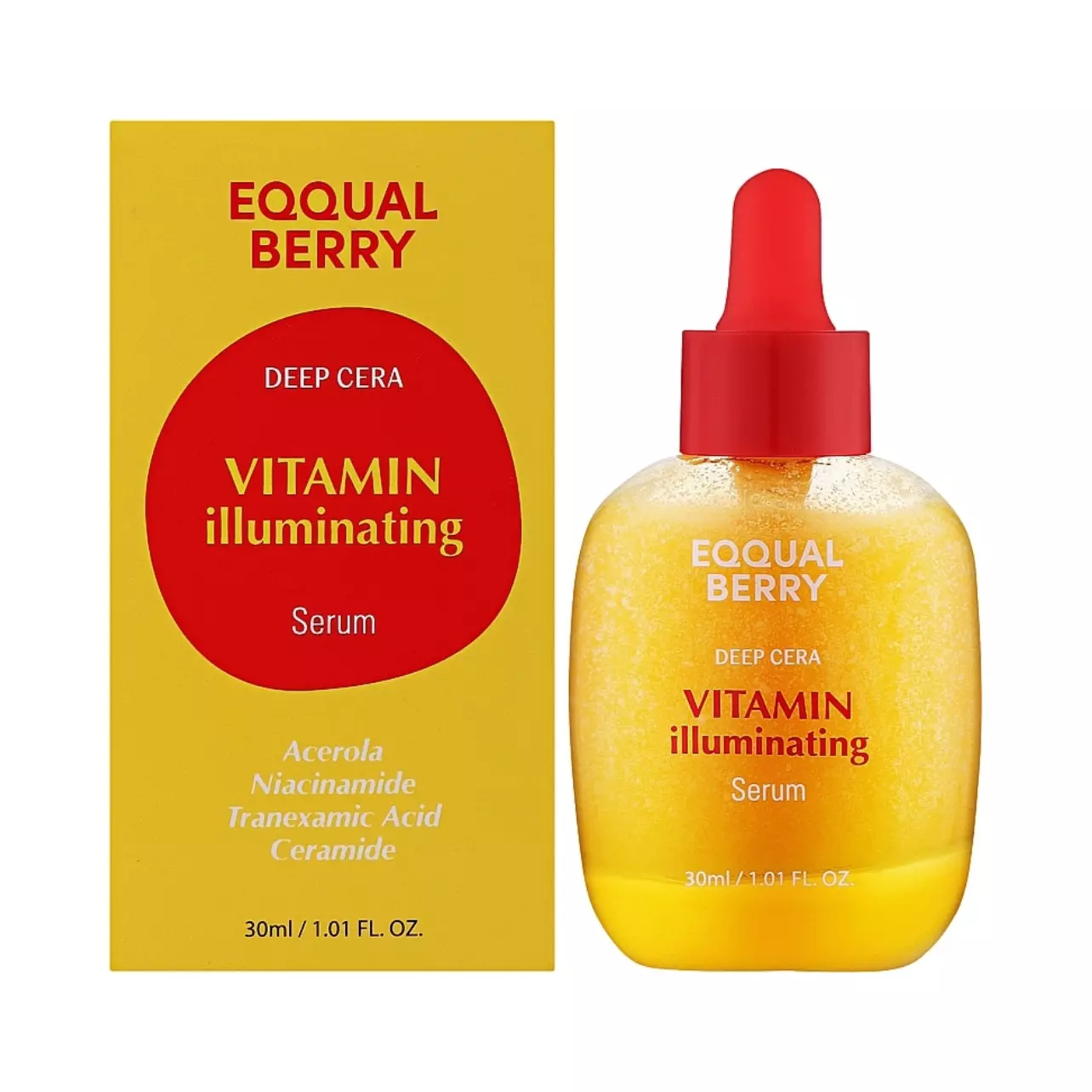 سرم vitamin illuminating اکوال بری Eqqualberry ضد لک و روشن کننده