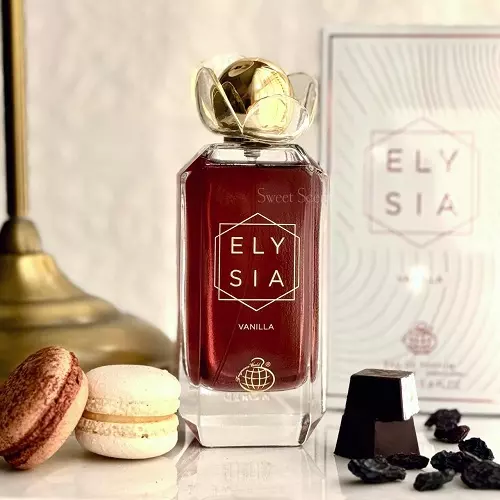 ادو پرفیوم زنانه الیسیا وانیلا فرگرانس ورد Fragrance World Elysia Vanilla edp 100Ml