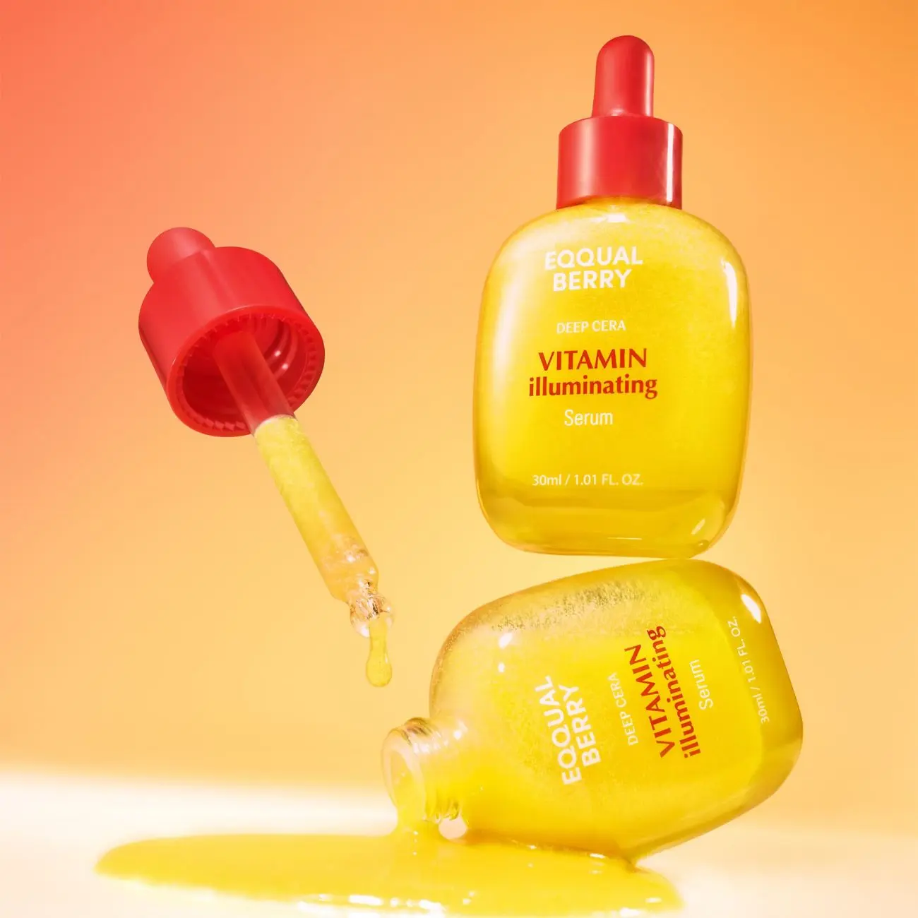 سرم vitamin illuminating اکوال بری Eqqualberry ضد لک و روشن کننده