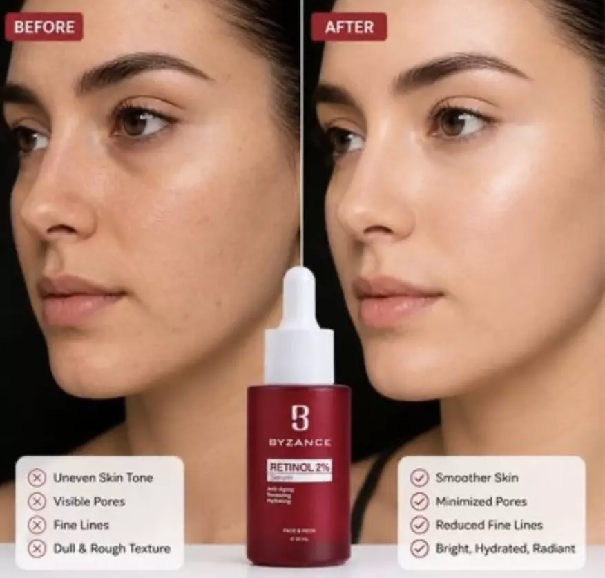 سرم رتینول 2 درصد بیزانس Byzance Retinol 2 Serum