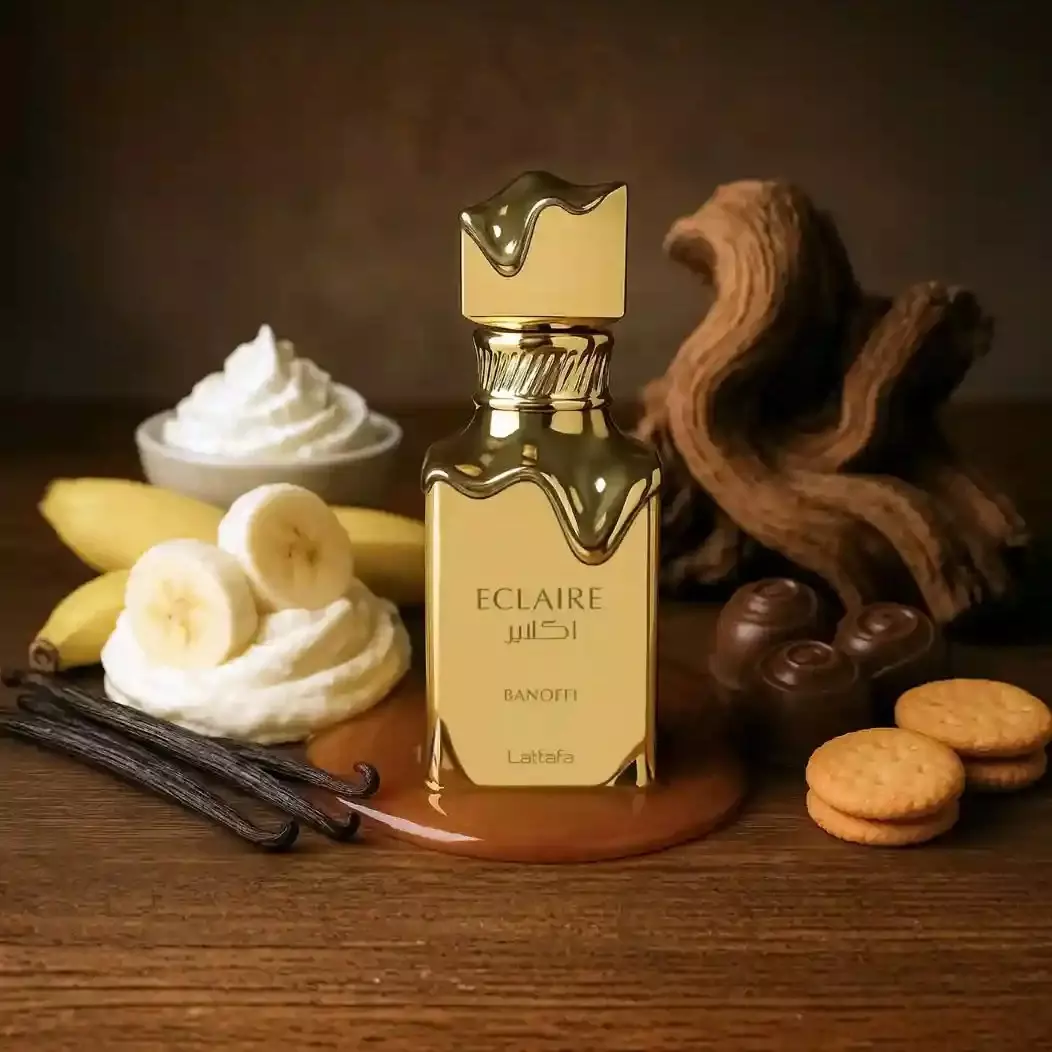 عطر ادکلن بانوفی لطافه lattafa eclaire banoffi حجم 100ML