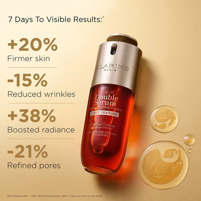 سرم ضد چروک Double Serum کلارنس