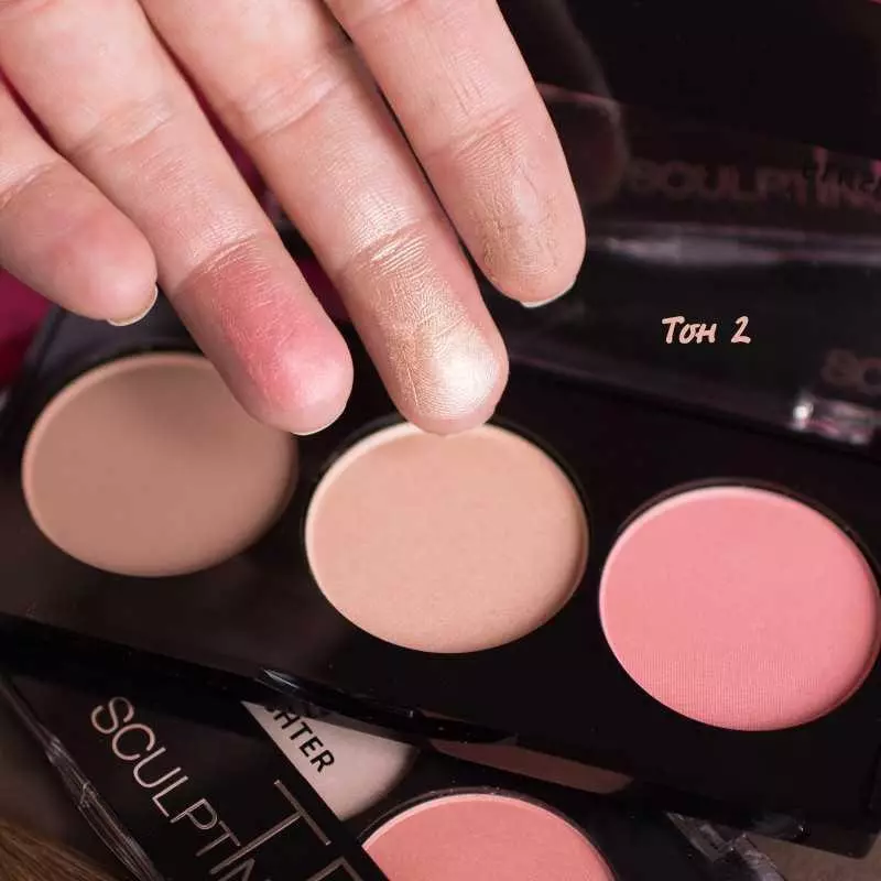 پالت میکاپ 3 در 1 گلدن رز