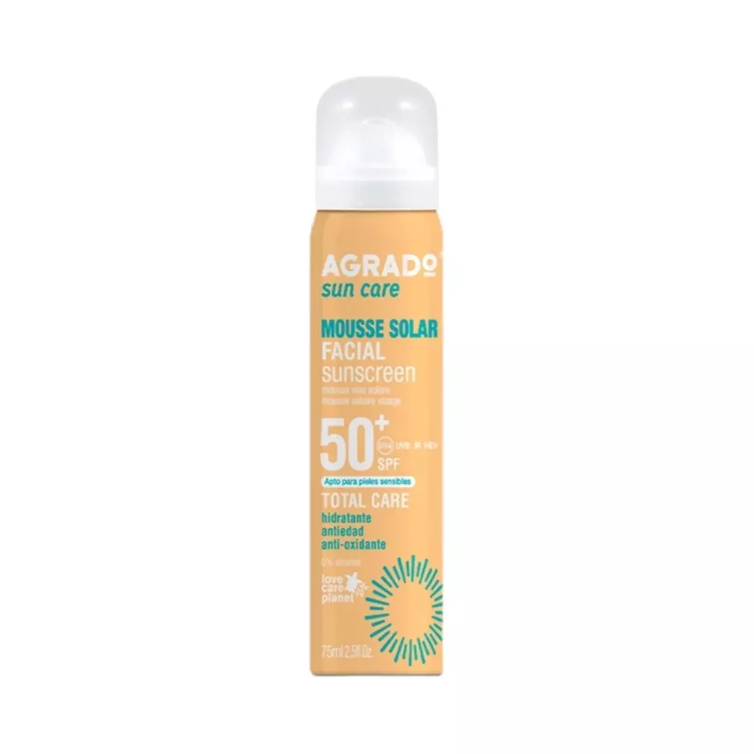 موس اسپری ضد آفتاب اگرادو SPF 50 حجم 75 میل